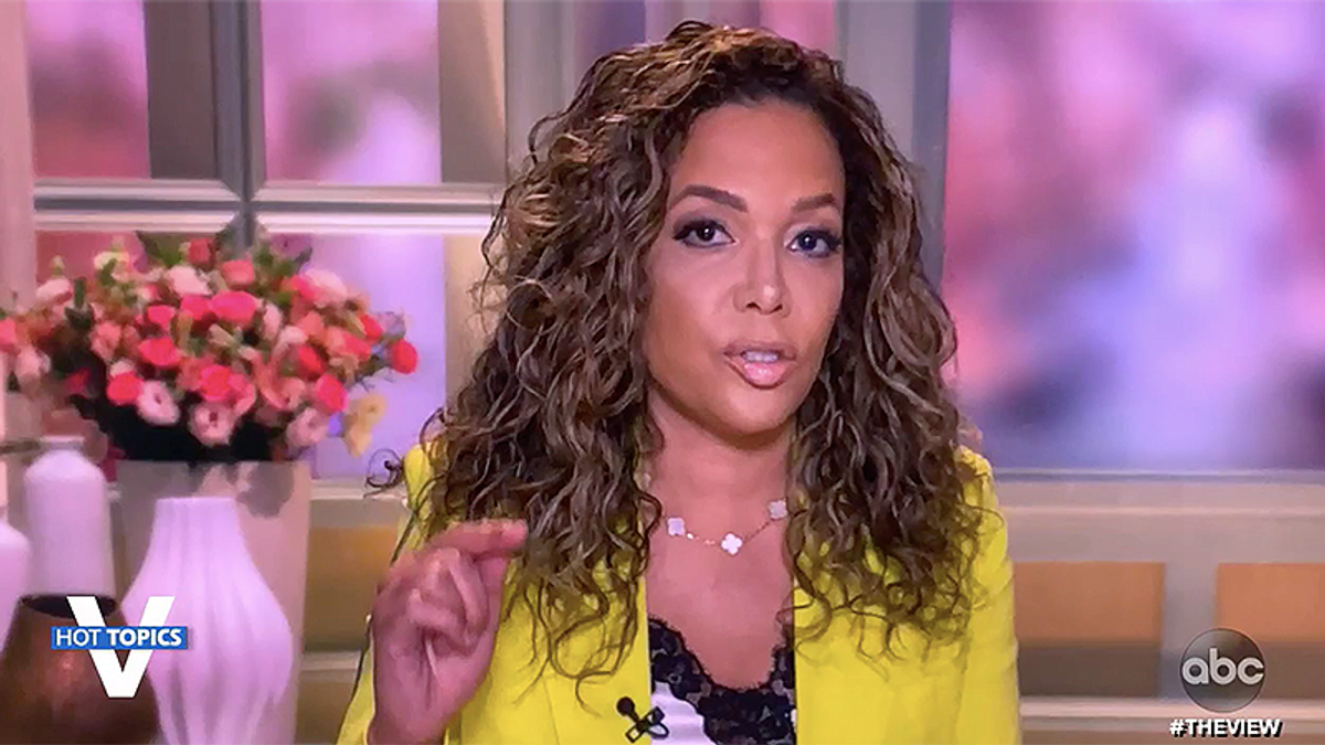 The View's Sunny Hostin unleashes on police who shoot Black children while taking white murderers to Burger King