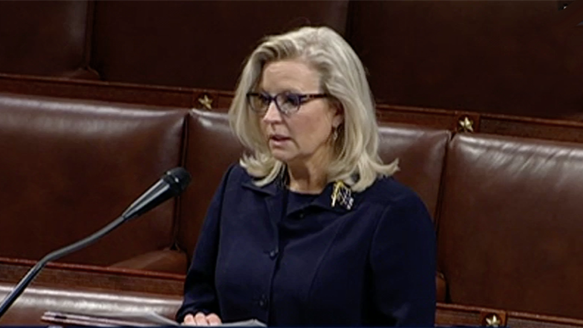 Liz Cheney takes to House floor to hammer Republicans that Trump's election lies 'embolden the liar'