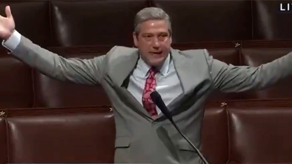 'We need two political parties that recognize reality — and you ain’t one of them': Tim Ryan screams at GOP