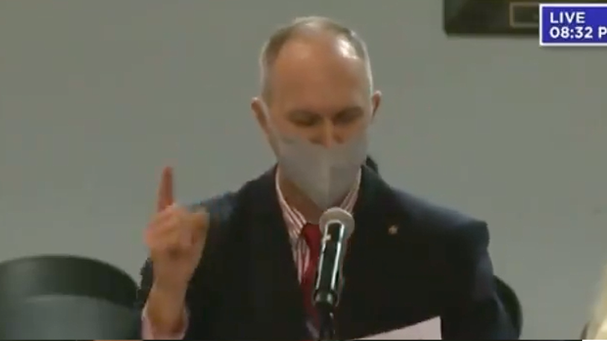 Florida man freaks out over 'white fragility' mask order: 'Courage -- not color -- makes this nation great!'