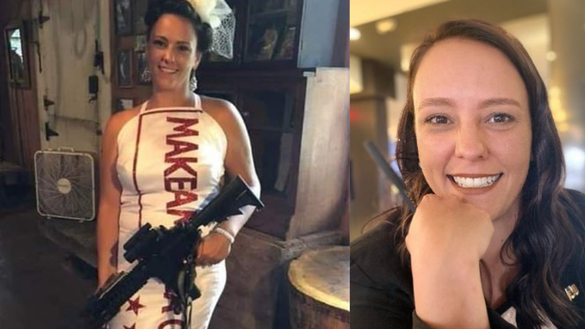 'MAGA Bride' candidate warns of 'civil war' in bid to unseat GOP incumbent who voted to impeach Trump