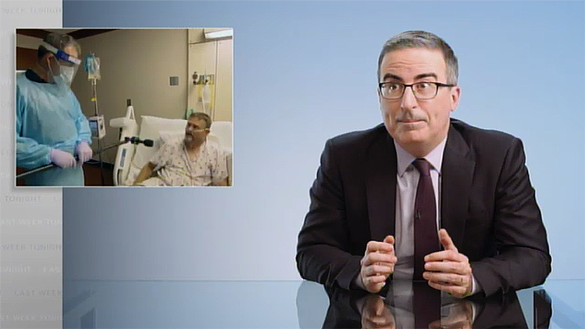 John Oliver destroys those willing to lift COVID restrictions as anti-vaxxers begin to die