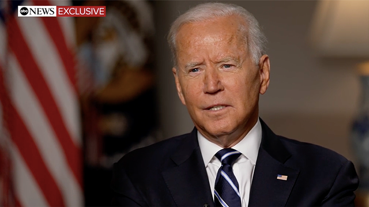 Biden expects at least 50,000 Afghans to be flown out — but he won't commit to staying past August