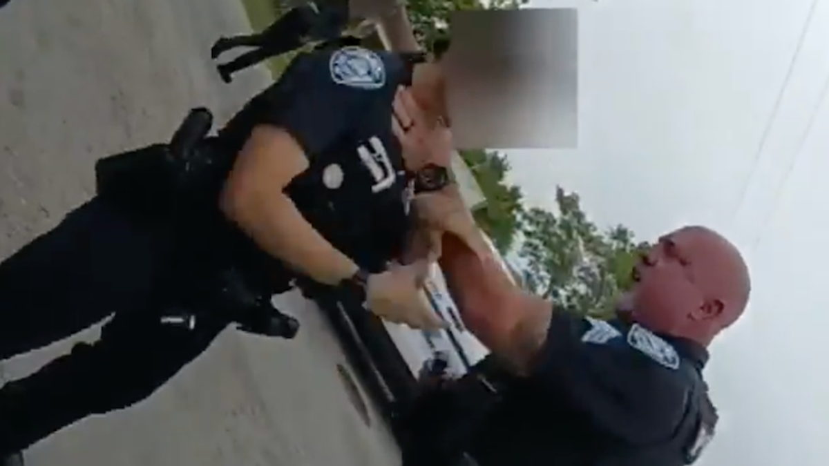 Sparks fly at city meeting after police union defends Florida cop who choked colleague