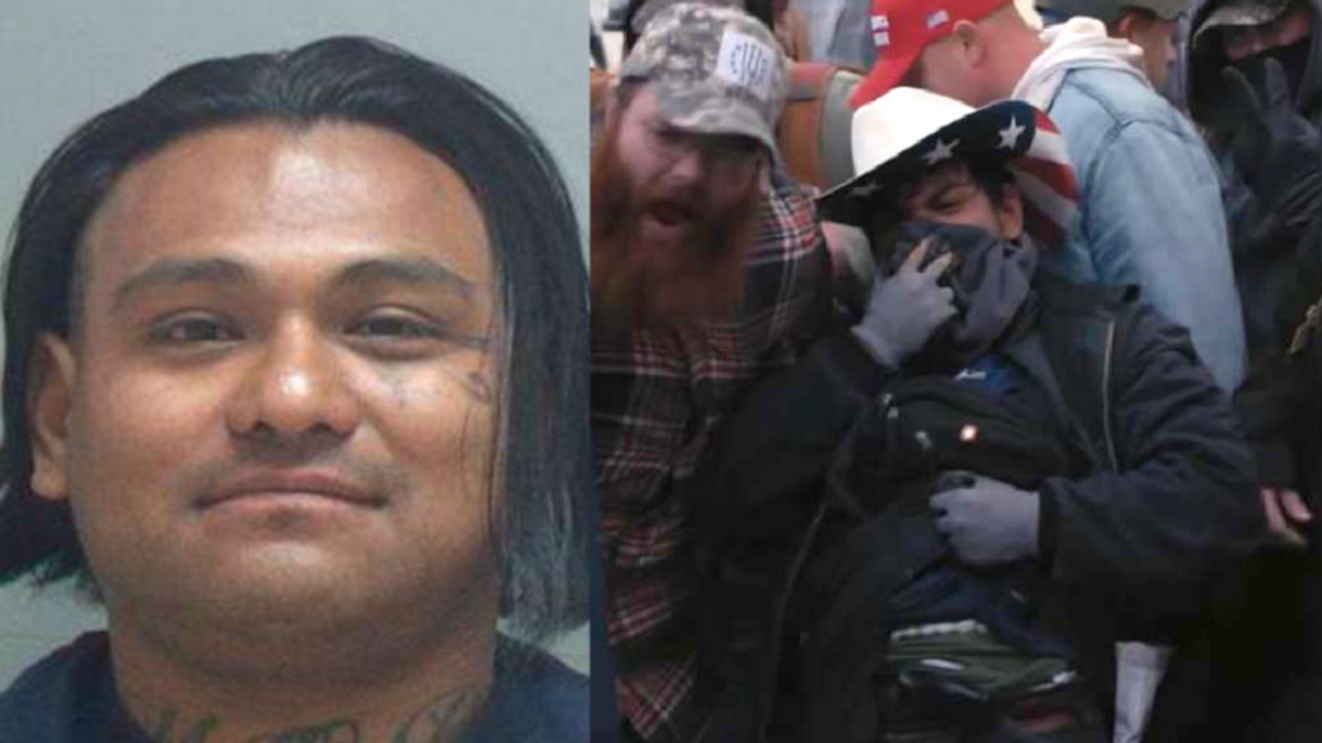 U​tah man involved in fatal stabbing told cops he was a MAGA rioter -- but still hasn't been arrested