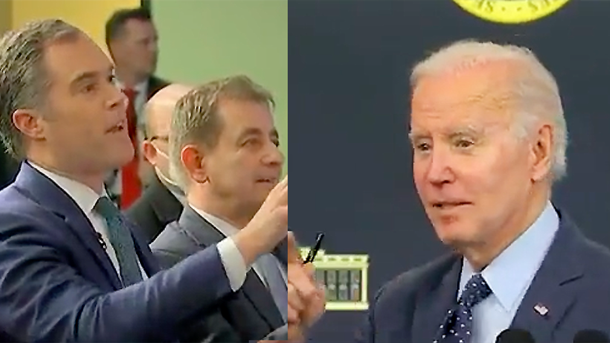 Watch: Biden chastises reporters to be 'more polite' — then he'll answer their questions