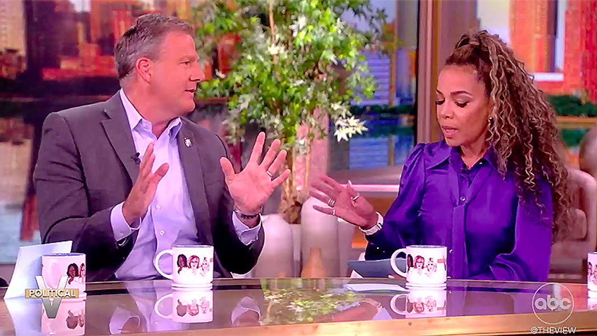 Fight breaks out on The View over whether life was better under Trump