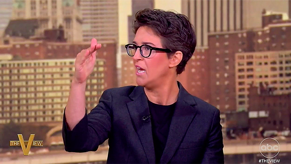'Off the chart': Maddow pinpoints reason she says Trump gets away with 'bizarreness'
