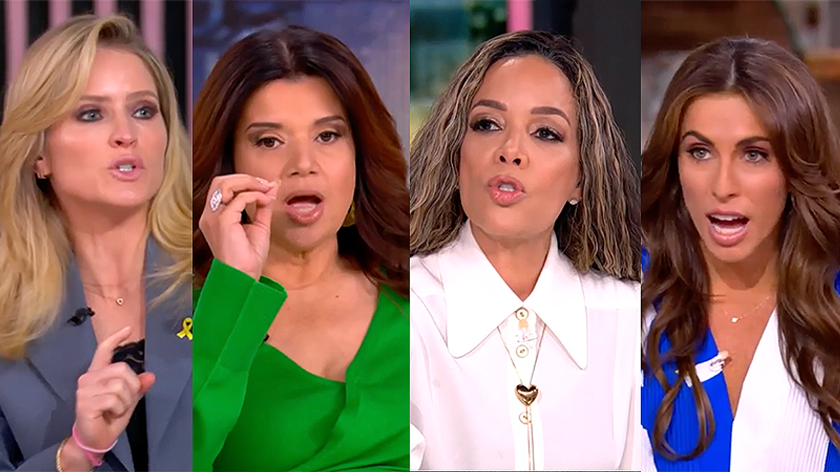 The View devolves into a shouting match as hosts bash Democratic inaction