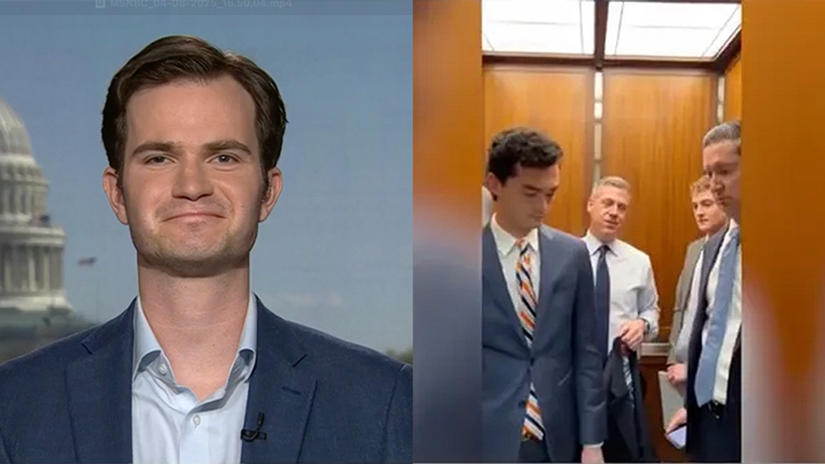 'Will you also call them clowns?' Fired worker visits GOP senator's office — with friends