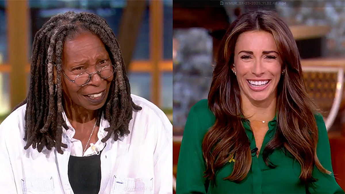Trump sends 'The View' hosts into fits of laughter as he invents new word
