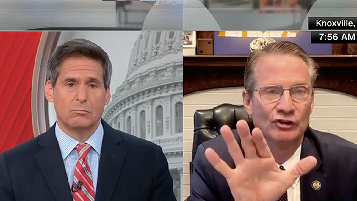 'Too dadgum dangerous!' MAGA Republican complains he's too frightened to leave DC office