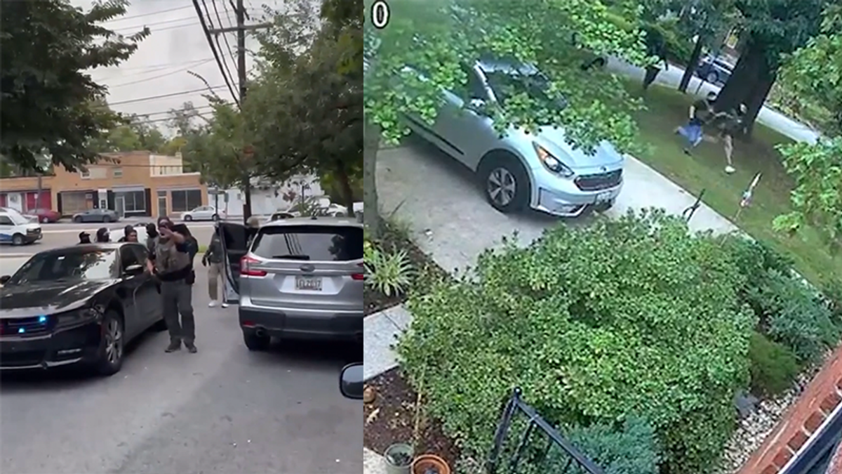 ICE agents mock resident as chase ends in crash on her lawn: 'Thank you for filming!'