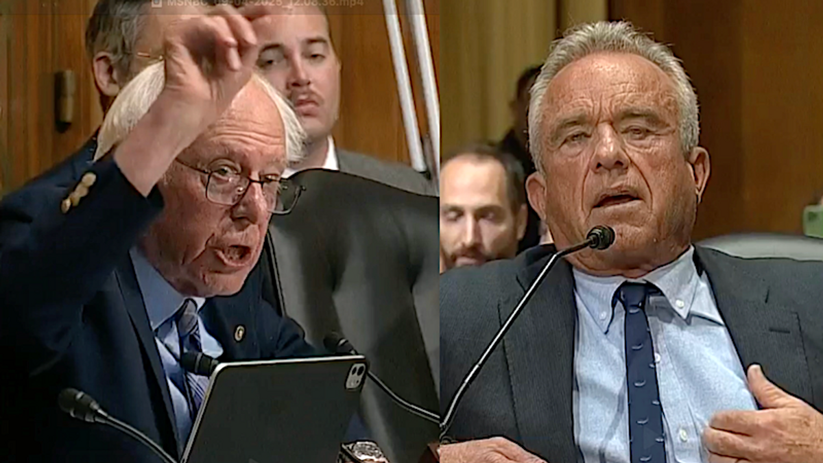 'Everybody's corrupt but you?' Bernie Sanders drops withering sarcasm on RFK Jr.