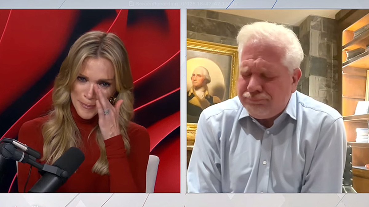 Megyn Kelly and Glenn Beck break down in tears as news spreads of Charlie Kirk's death