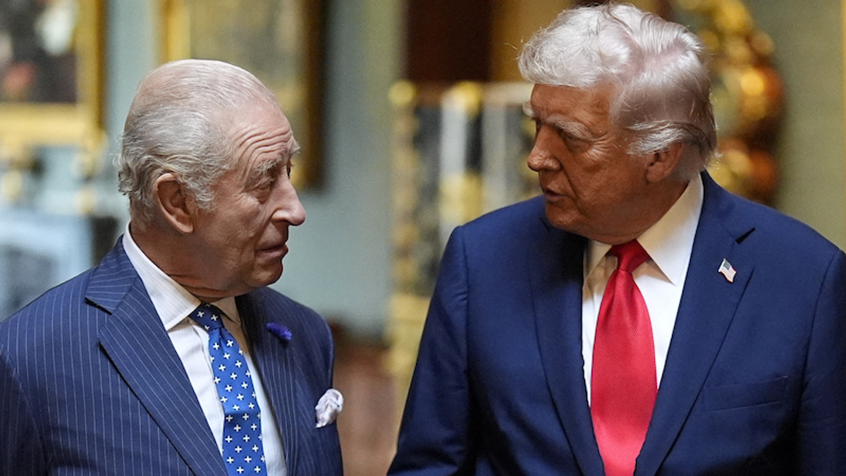Trump's inaction called out to his face by King Charles: 'He was seated there, he nodded'