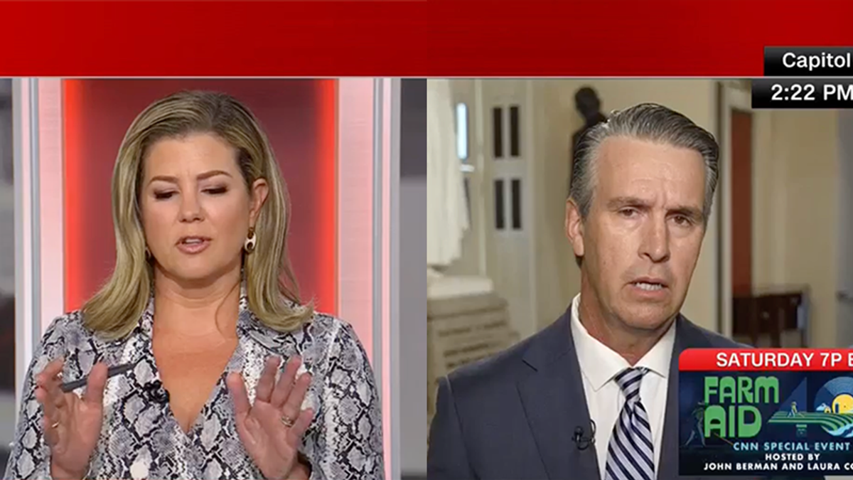'That's not what he said!' CNN anchor flattens MAGA lawmaker trying to spin Kimmel remarks