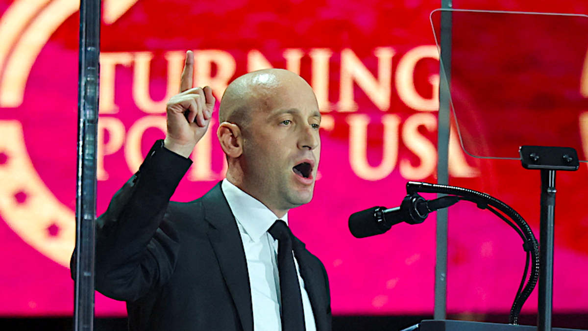 'Scary as all hell': Onlookers horrified as Stephen Miller parrots Nazi speech