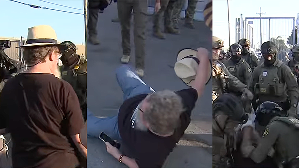 Veterans take a shot at 'so-called patriots' as ICE arrests 70-year-old Air Force vet