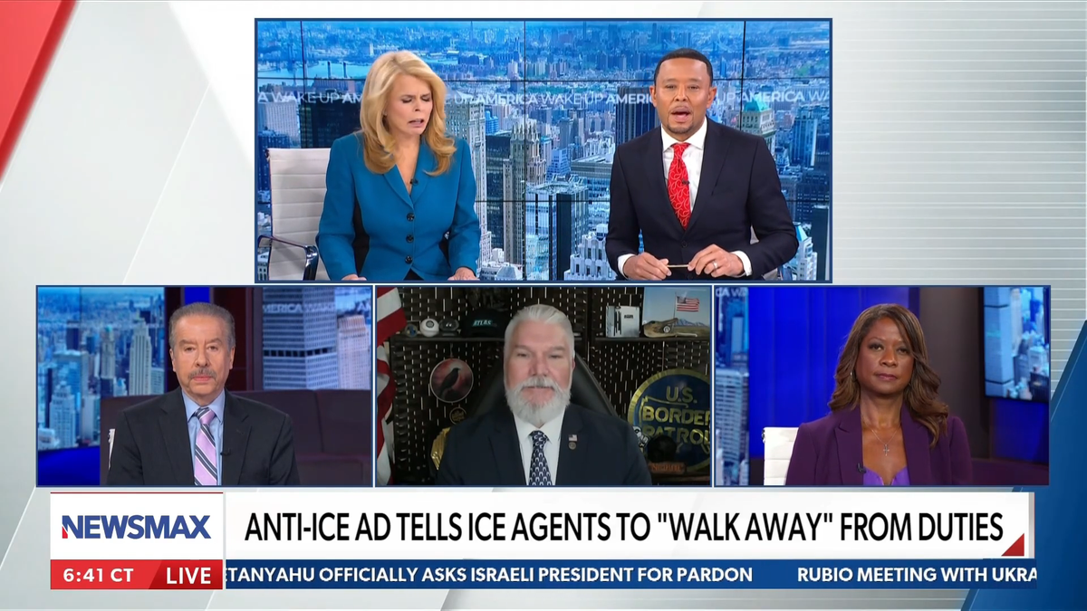 'This is dangerous!' Right-wing Newsmax panel melts down over 'disgusting' ads against ICE