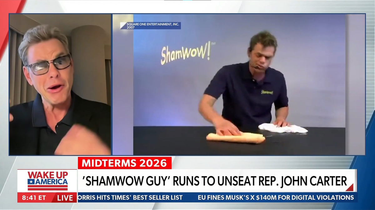 GOP hopeful 'ShamWow guy' cries discrimination: 'Like putting you in the back of the bus'