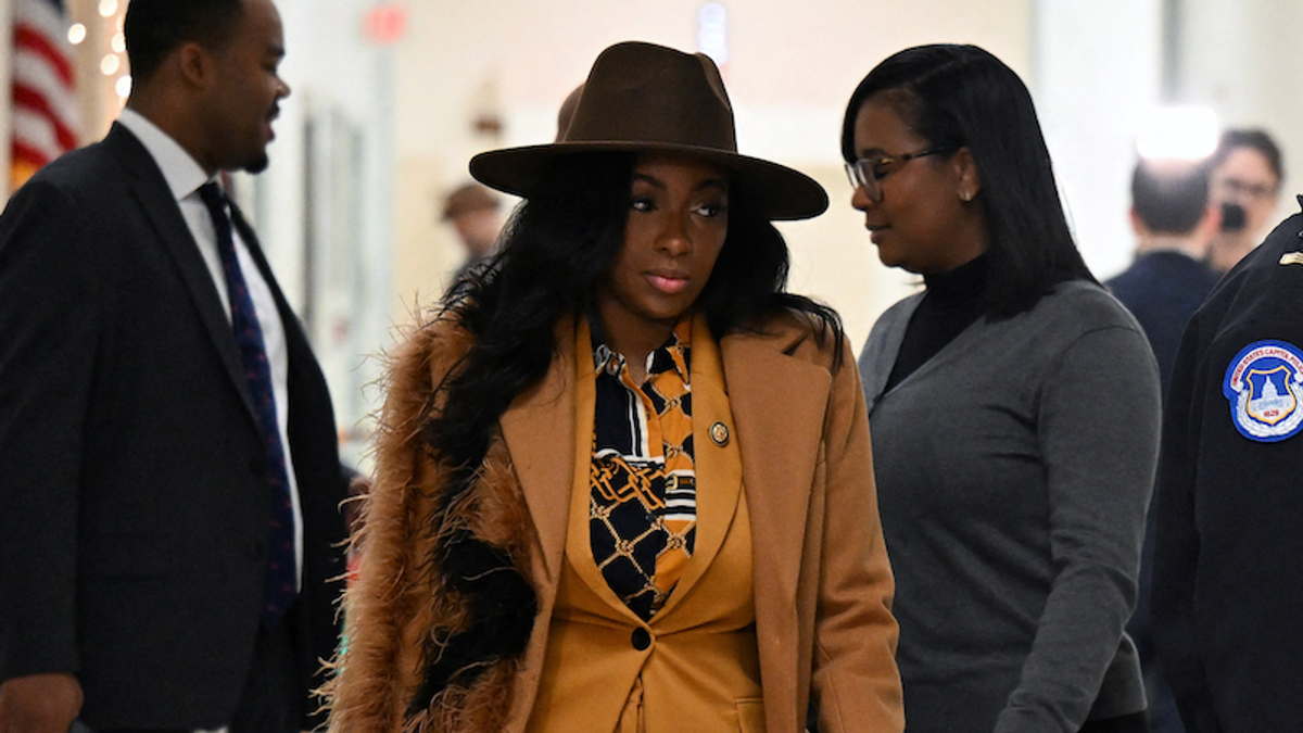 'Stop worrying about me!' Jasmine Crockett swats down JD Vance's 'street-girl' insult