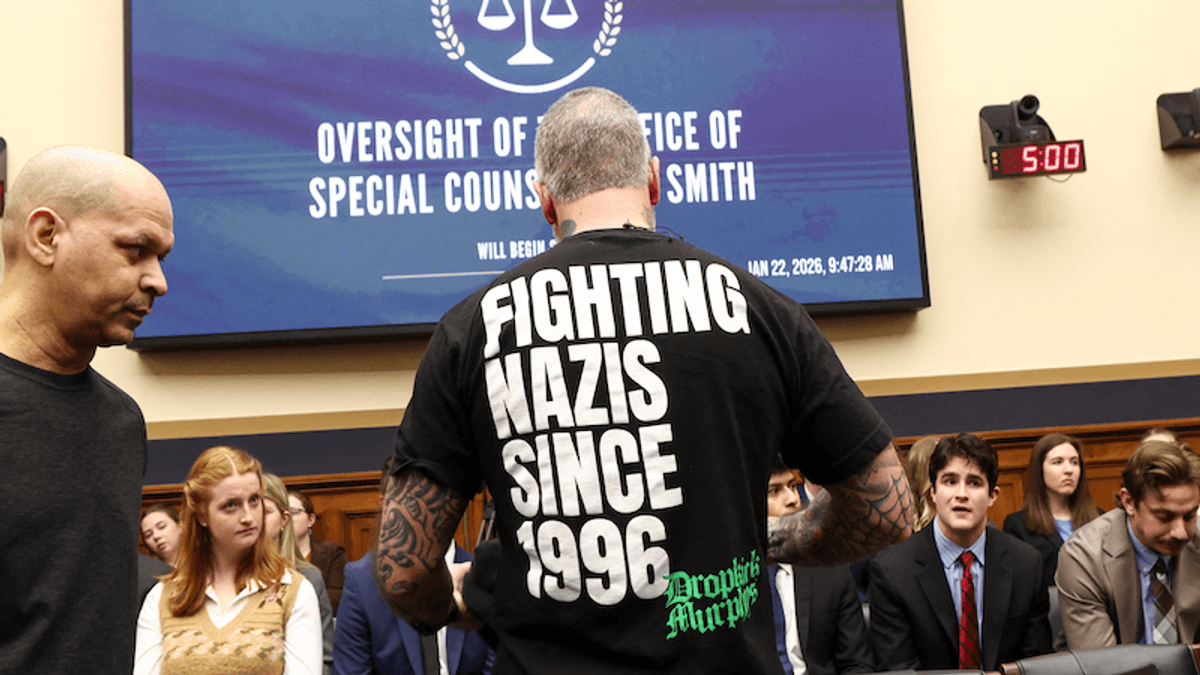 'You threatened my family!' J6 cop clashes with MAGA stooge at Jack Smith hearing