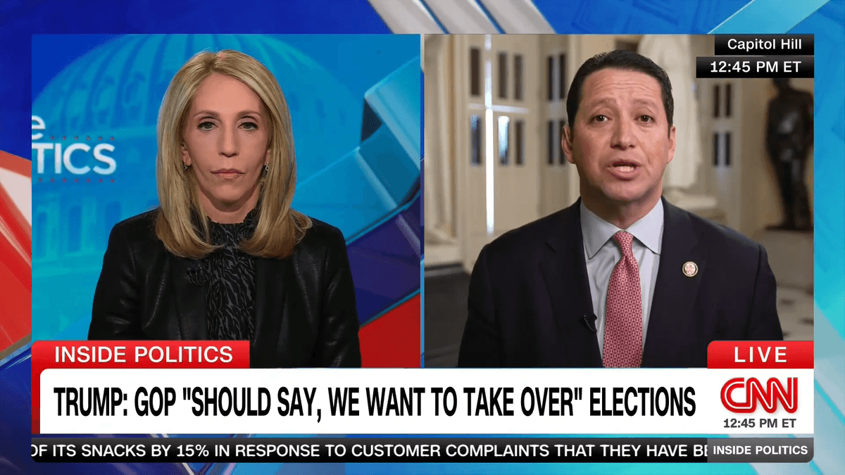 ‘He is not telling the truth’: GOP lawmaker scrambles on CNN when pressed on Trump's lie