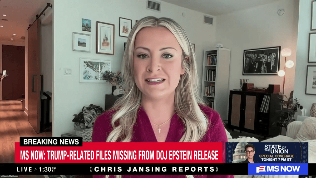 Ex-Trump official goes nuclear over DOJ's Epstein 'cover-up': 'It's coming from the top'