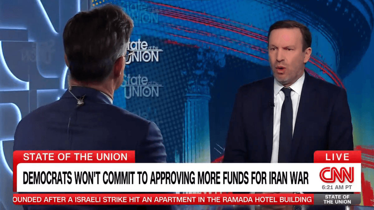 ‘Oh, come on!’ Senate Dem pushes back on CNN after being hit for opposing Trump’s ‘war’