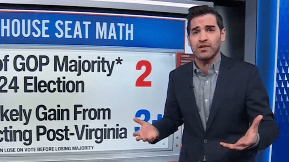 'Now this is interesting': Data guru spots advantage that would put Dems in 'catbird seat'