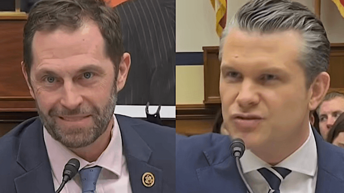 Pete Hegseth gets defensive when asked about his close relationship to ex-Trump attorney