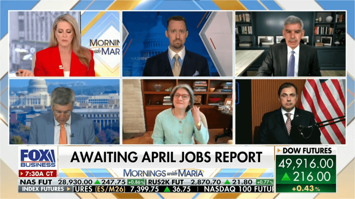Fox host gets on-air slap down as expert stops her gushing over Trump's new job numbers