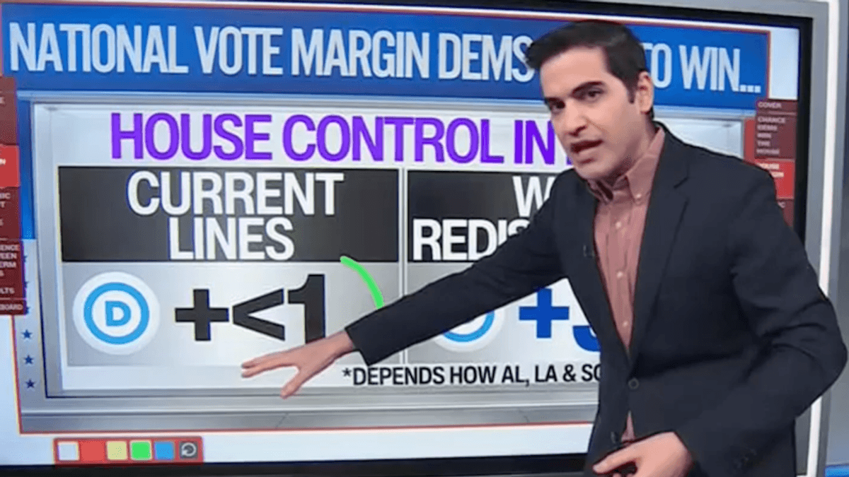 Data guru flags 'good news for Democrats' despite redistricting losses