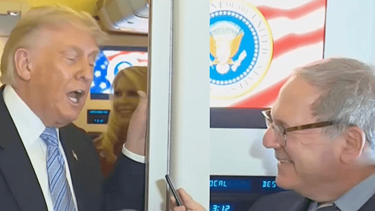 Trump jolts as he accuses reporter of committing 'crime you can be hanged for'