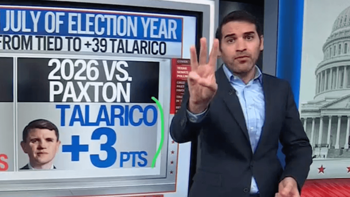 'This can't be right': Data guru floored as new polling spells trouble for Texas GOP