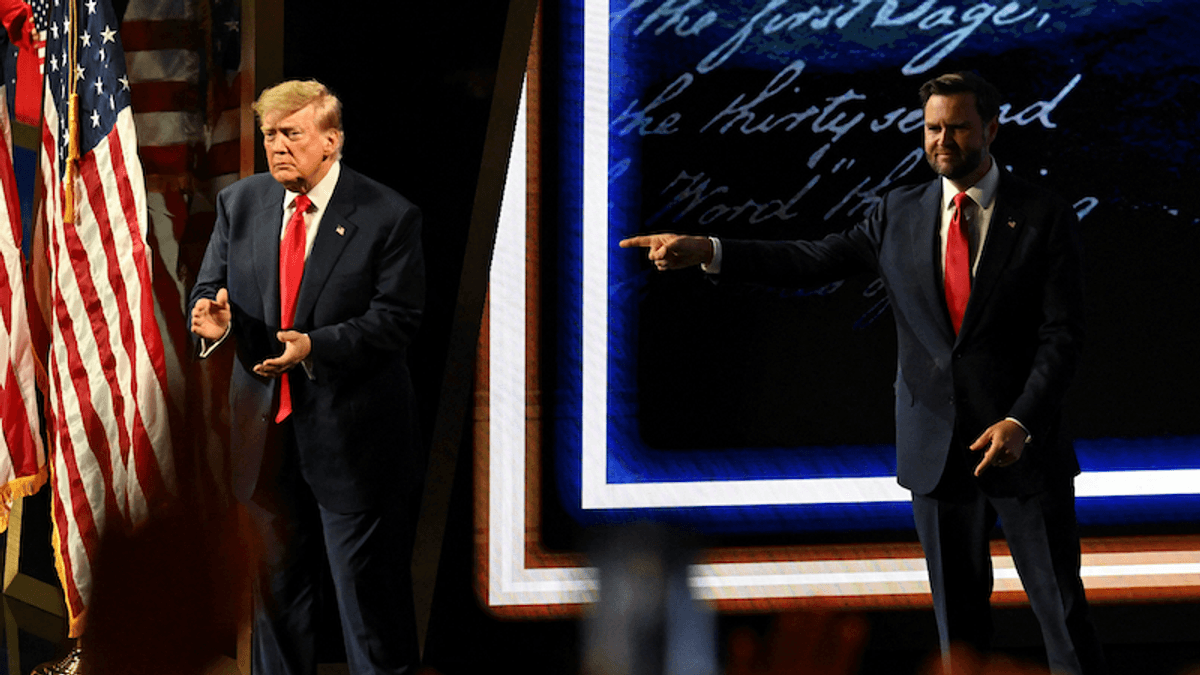 Vance tried to show off the GOP's future – but Trump wouldn't get off the stage: analysis