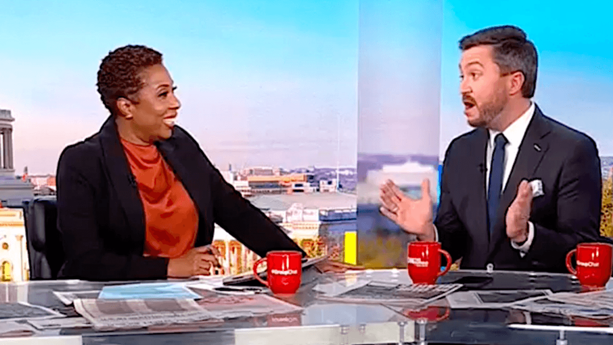 'He doesn't say that!' CNN host cackles as conservative tries to defend Trump's promise