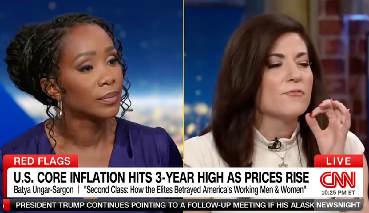 'He lies every time!' MAGA analyst slapped down on CNN as she spins plunging economy
