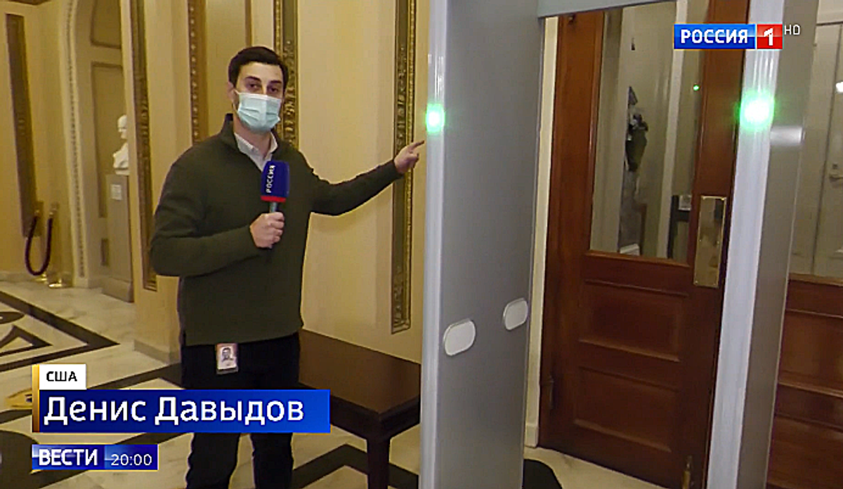 Russian state TV targets 'the Black policeman who pulled the trigger' on Ashli Babbitt in Jan. 6 anniversary special