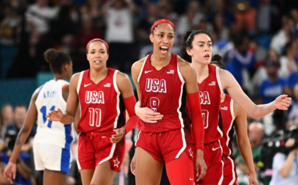 USA fends off France for women’s Olympic basketball gold
