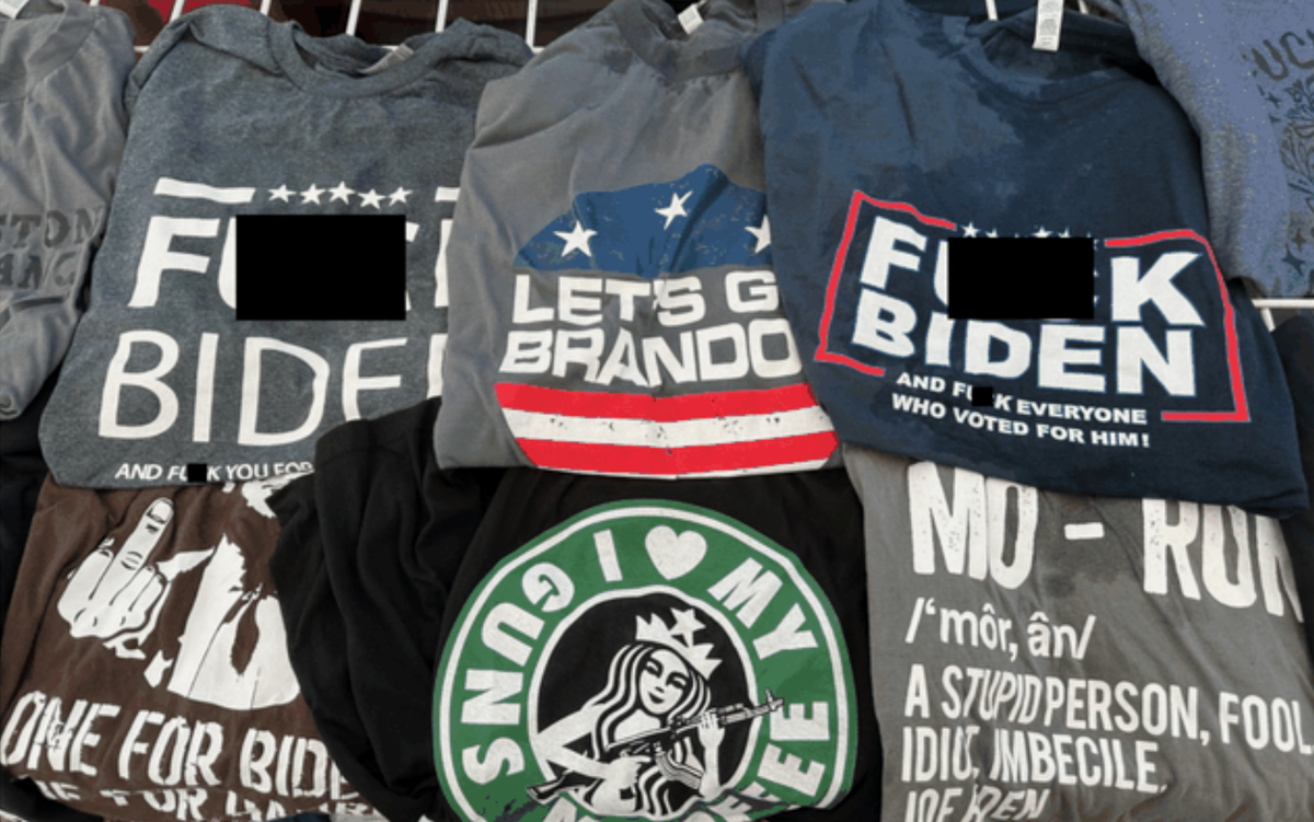 Selling hate, vulgarity and violence: How Trump and MAGA overran a quaint Midwest festival