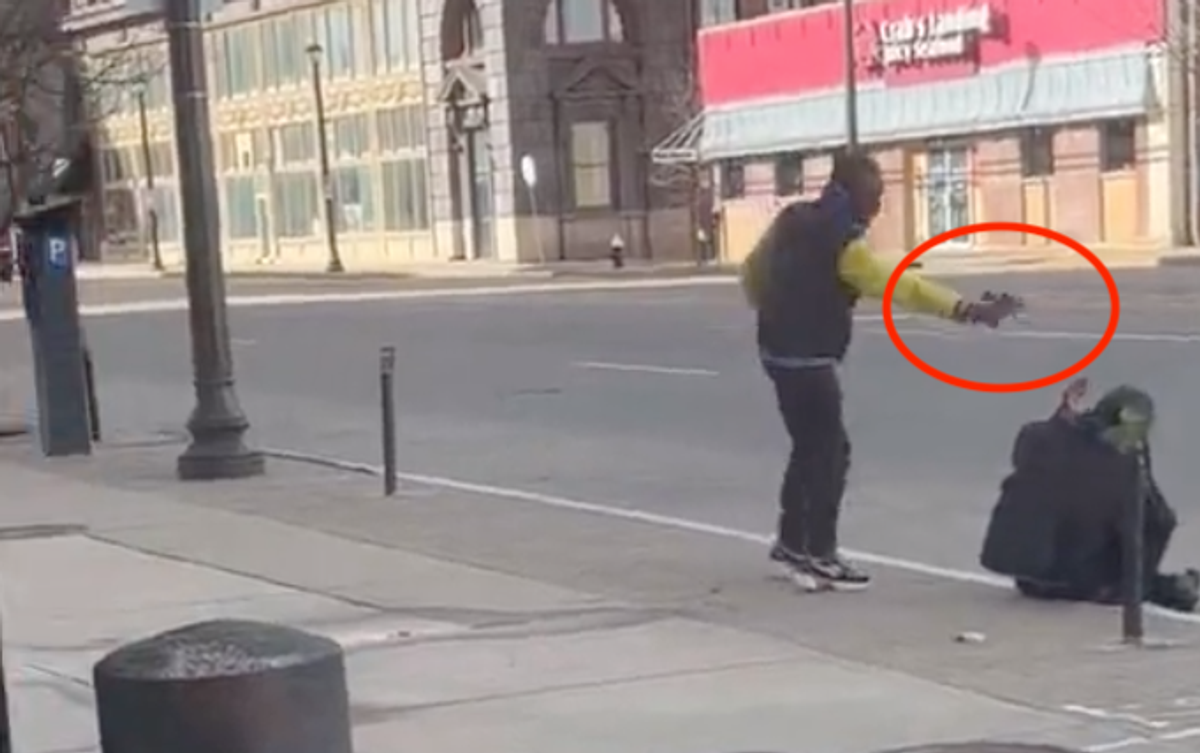 Man arrested after executing homeless person in broad daylight on St. Louis street