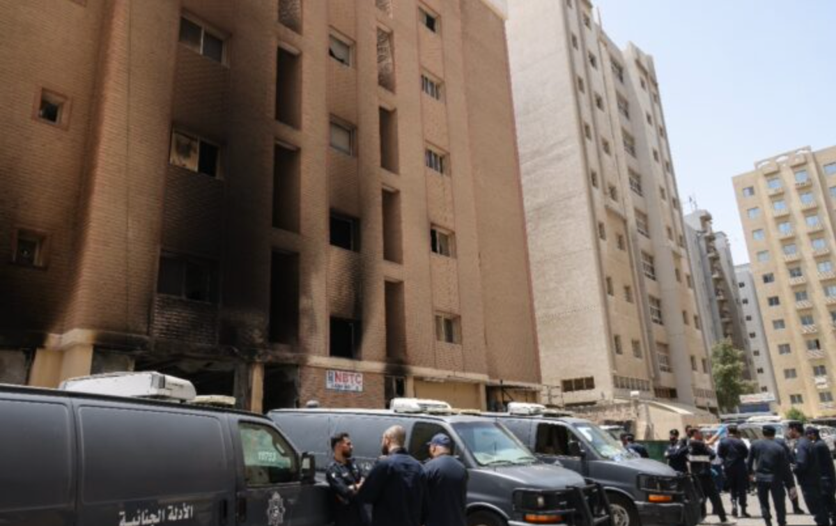 50 dead in Kuwait fire, mostly from India, minister says