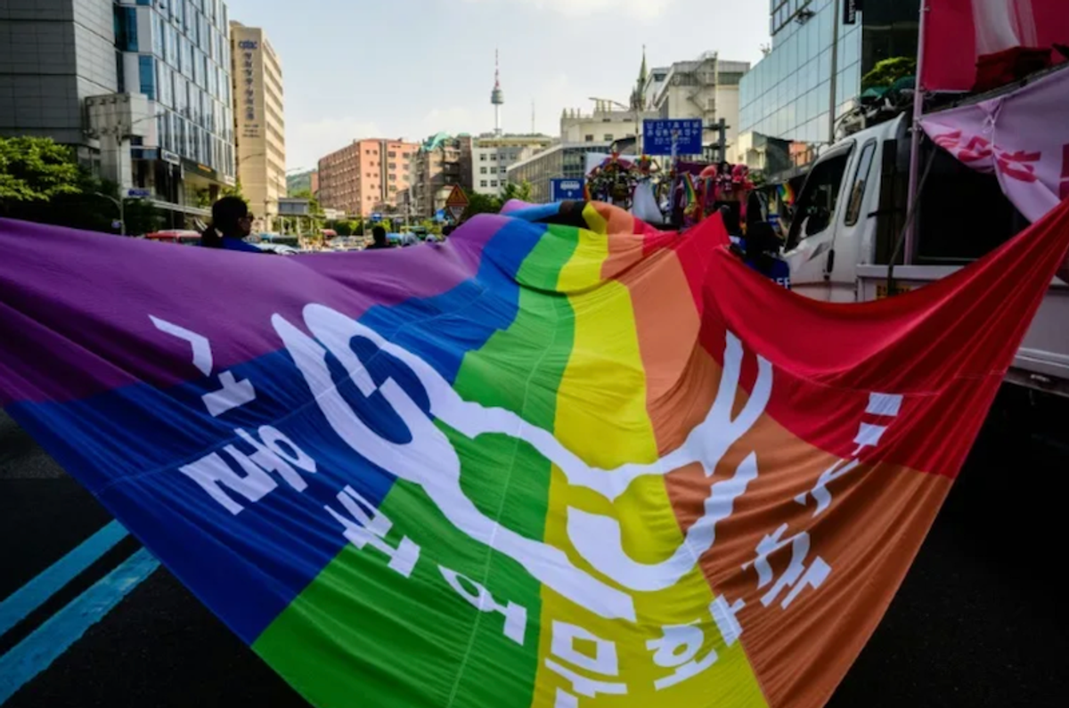 Top South Korea court hands gay couple 'historic' win on spouse rights