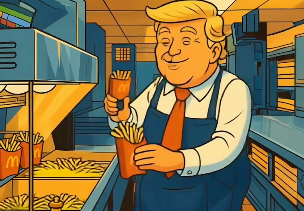 Critics howl over 'silly little cartoon' used to sell Trump bill