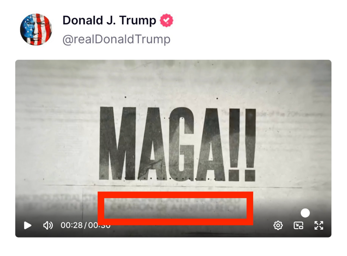 'Echoing Nazi Germany': Biden campaign slams Trump for ​slogan embedded in MAGA video
