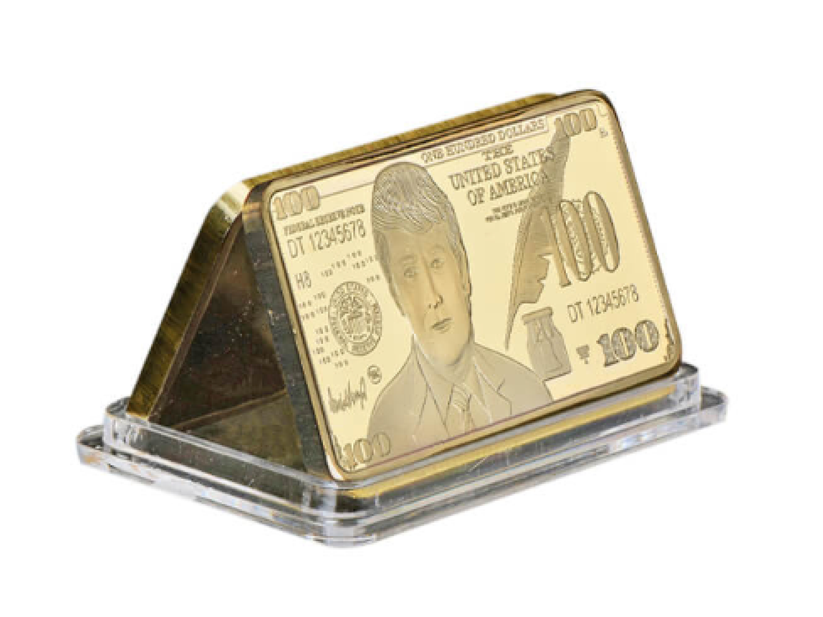 Trump’s voice is hawking ‘gold bars’ on YouTube. But is it really Trump?