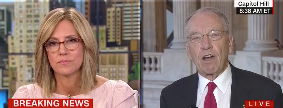 GOP senator melts down while trying to defend Trump's NATO posturing: 'I'm never comfortable with anything'