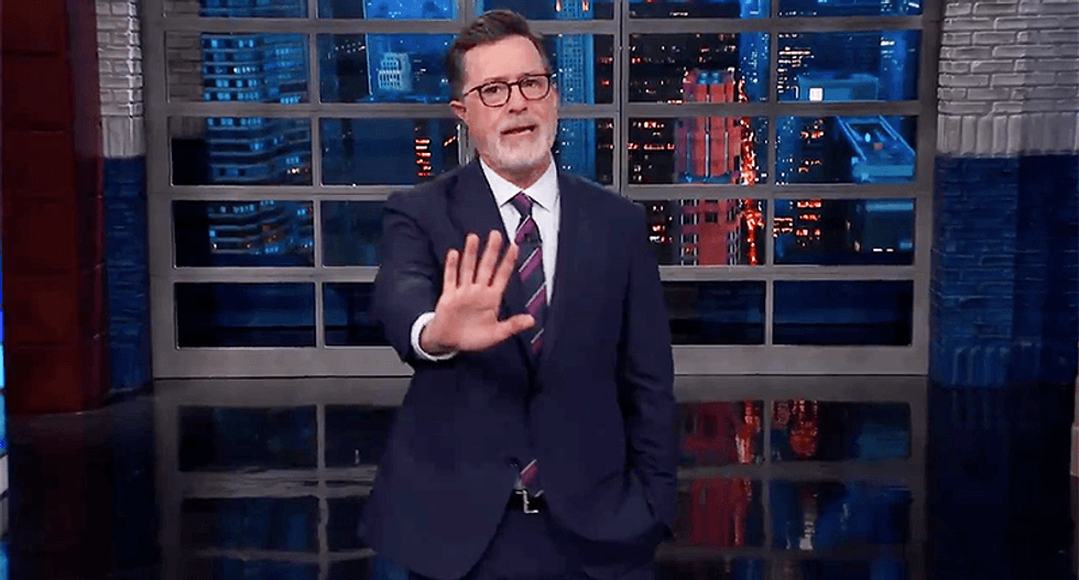 Stephen Colbert does a line-by-line takedown of every one of the Republicans defending Brett Kavanaugh